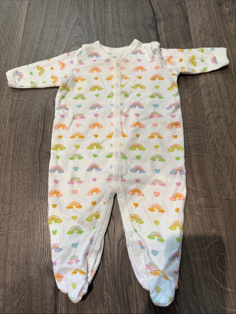 Roller Rabbit - Stoney Clover baby Girls' Rainbow Heart pajamas